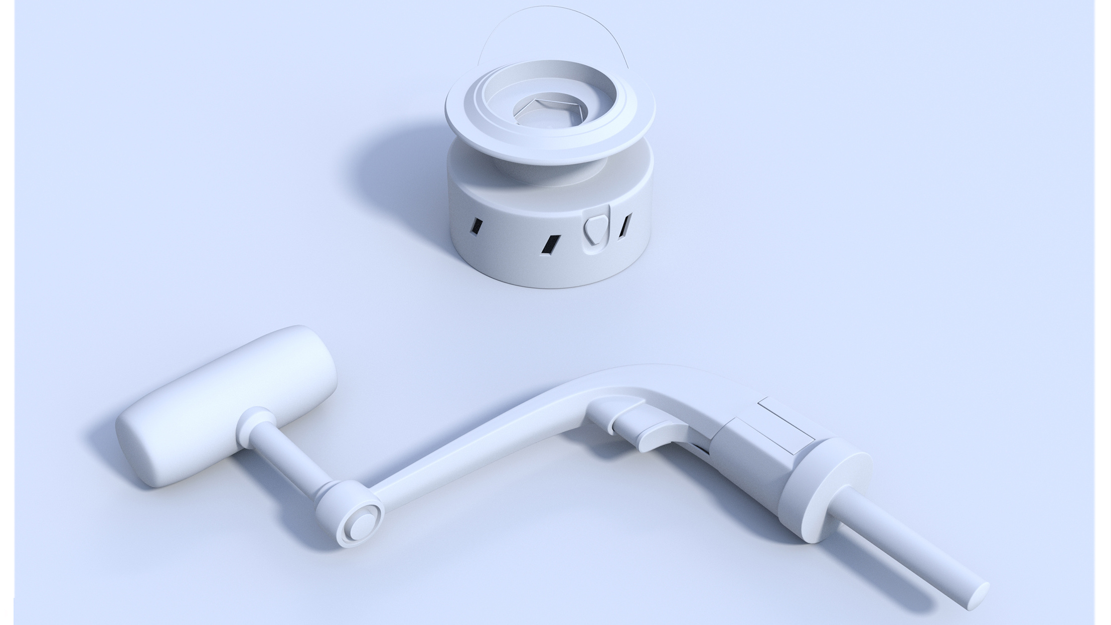 渔具模型作品